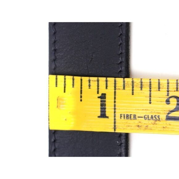 Old Navy BLACK GENUINE LEATHER 1 1/8"Wd CASUAL DRESS MEN'S BELT Sz 34 (I33 - Picture 7 of 12